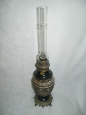Lampe à pétrole laiton &