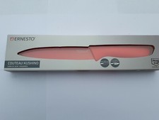 couteau lame acier rouge