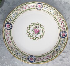 HAVILAND LIMOGES PORCELAIN LOUVECIENNES 12 1/4" SERVING PLATTER MINT