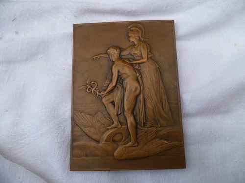 Médaille bronze 1900 - médaille,