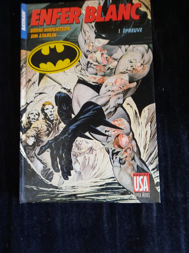 Comics batman enfer blanc - comics,