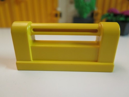 Barrière jaune playmobil 123 - barrière,