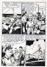 GIORDAN : VIGOR L'ATOLL TABOU PLANCHE ORIGINALE AREDIT PAGE 29