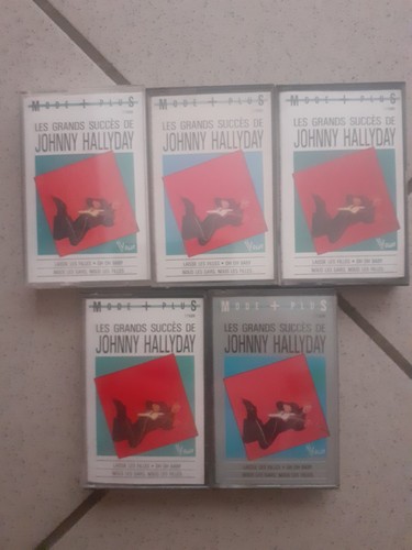 Johnny hallyday 5 k7 - johnny,
