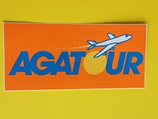 Autocollant vintage Voyage par