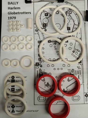 Kit elastiques flipper - kit,