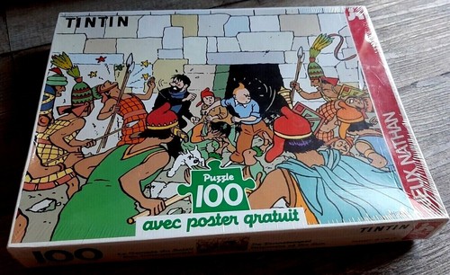 Hergé nathan coffret puzzle - nathan-coffret,