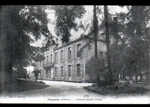 Myennes façade nord du - (58),