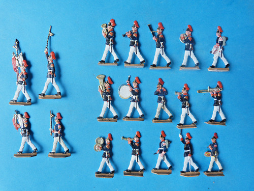Plats étain zinnfiguren - plats,