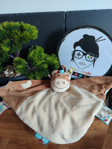 Doudou plat jument kaya beige