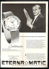 Eterna matic publicité 1959 - eterna,