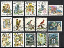 VATICAN bon lot oblitérés TTB VF Postally used bonne côte