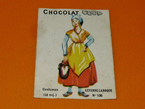 Chromo chocolats coop - chromo, 1932