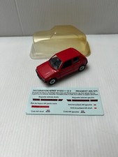 SOLIDO 51 Peugeot 205 GTI Rouge 1/43 voiture Miniature de Collection
