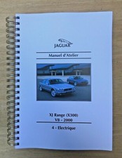 Manuel d'atelier JAGUAR XJ V8