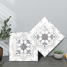 Autocollants Carrelage Mosaïque Facile à Utiliser pour Revêtement Mural Imper