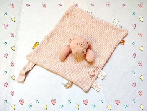 Doudou plat carré lola - ⭐⭐doudou,