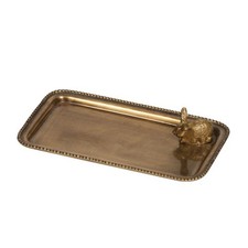 Plateau Chehoma laiton 11x21cm