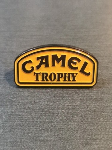 Camel trophy pin badge - badge, patch
