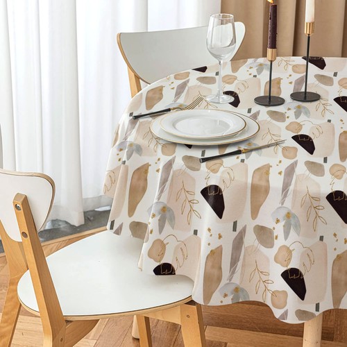 Nappe antitache ronde housse - nappe,