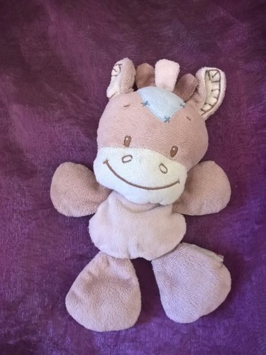 Doudou semi plat vache cheval - plat,