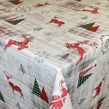 Nappe en Toile Cirée Noël