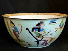 Bol Porcelaine & Vers 1900 & Egypte & Symboles Egyptiens & Peinture