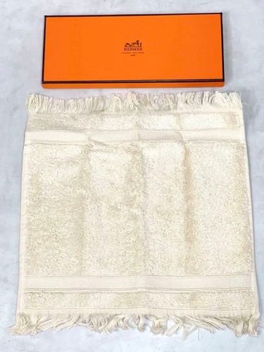 Serviette hermes coton soie - serviette,