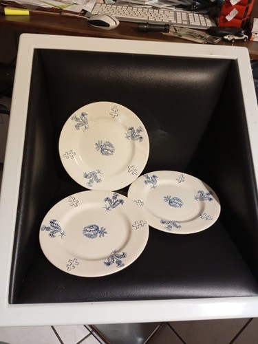 Ancienne assiette plate - , kg