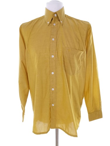 Preppy homme chemise jaune - homme,