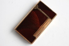 Briquet S.T Dupont Ligne D Laque de Chine poudre d'or (36790)