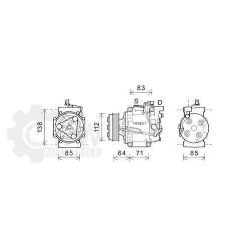 Compresseur climatisation - compresseur,