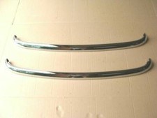 Pare chocs avant et arriere chromés Austin Rover Mini Minor Cooper