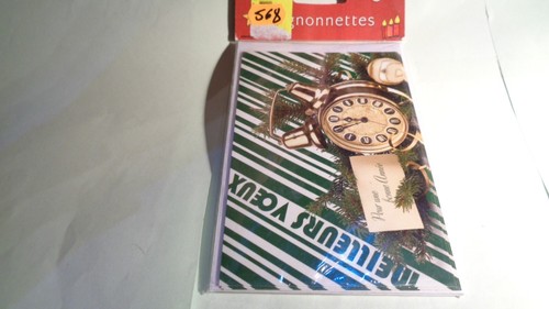 Carte voeux meilleurs - -,