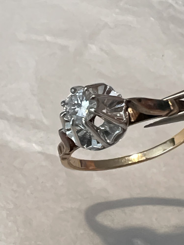 Bague solitaire carats - bague, 18