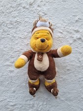 Peluche Doudou Winnie L'ourson Pyjama Ours Brun Marron Disney Disneyland Paris