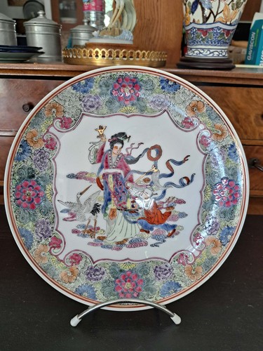 Assiette chinoise - , en