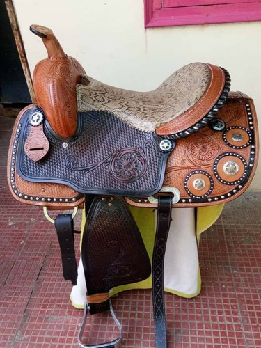 Selle western pleasure cuir - western,