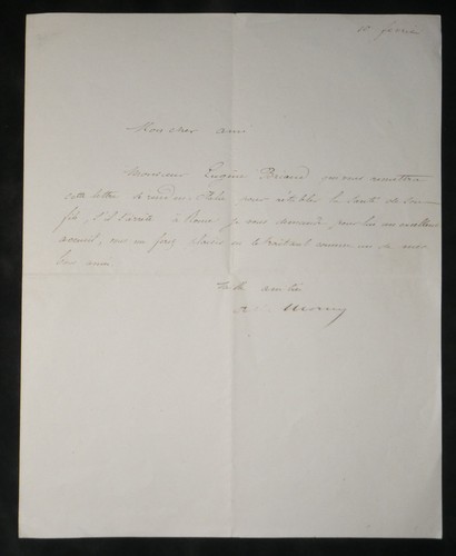 Auguste morny lettre - morny,