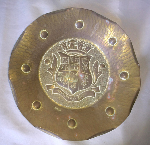Ancien assiette decorative - ancien,