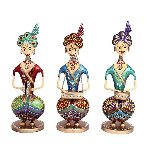 Figurine multicolore fer - figurine,