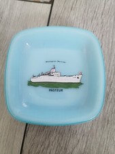 cendrier coupelle navigation messageries maritimes paquebot Pasteur opalex mod 3