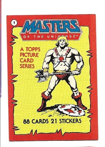 Rare cartes man musclor - rare,