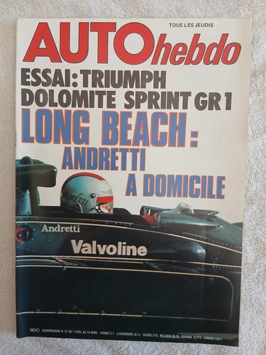 Auto hebdo 4 1977 - 7/4/1977, gp