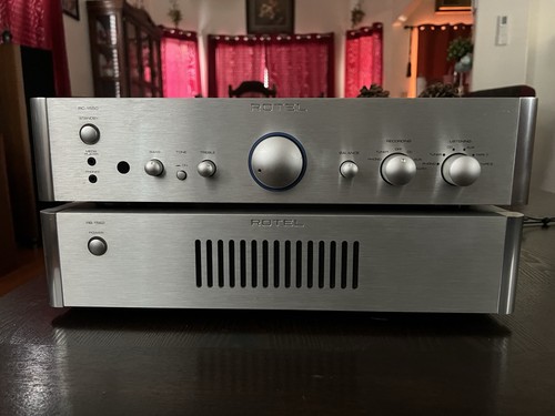 Rotel 1550 preamp - rotel,