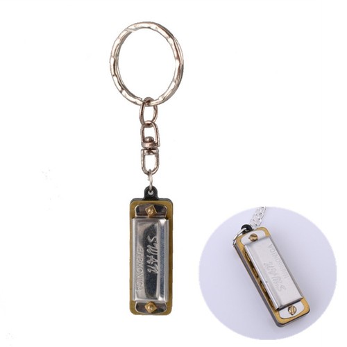 Porte clés harmonica - porte-clés,