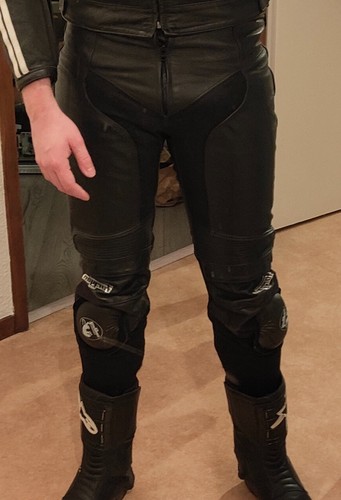 Trousers motorcyle leather