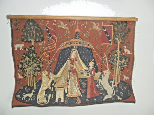 Tapisserie dame à - "la,