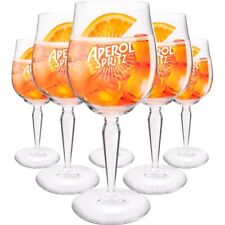 6 VERRES APEROL SPRITZ 45 CL