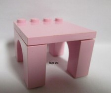 Lego 6182 6179 Nightstand Pink Table de Chevet Rose du Belville 5875 5876 MOC B6